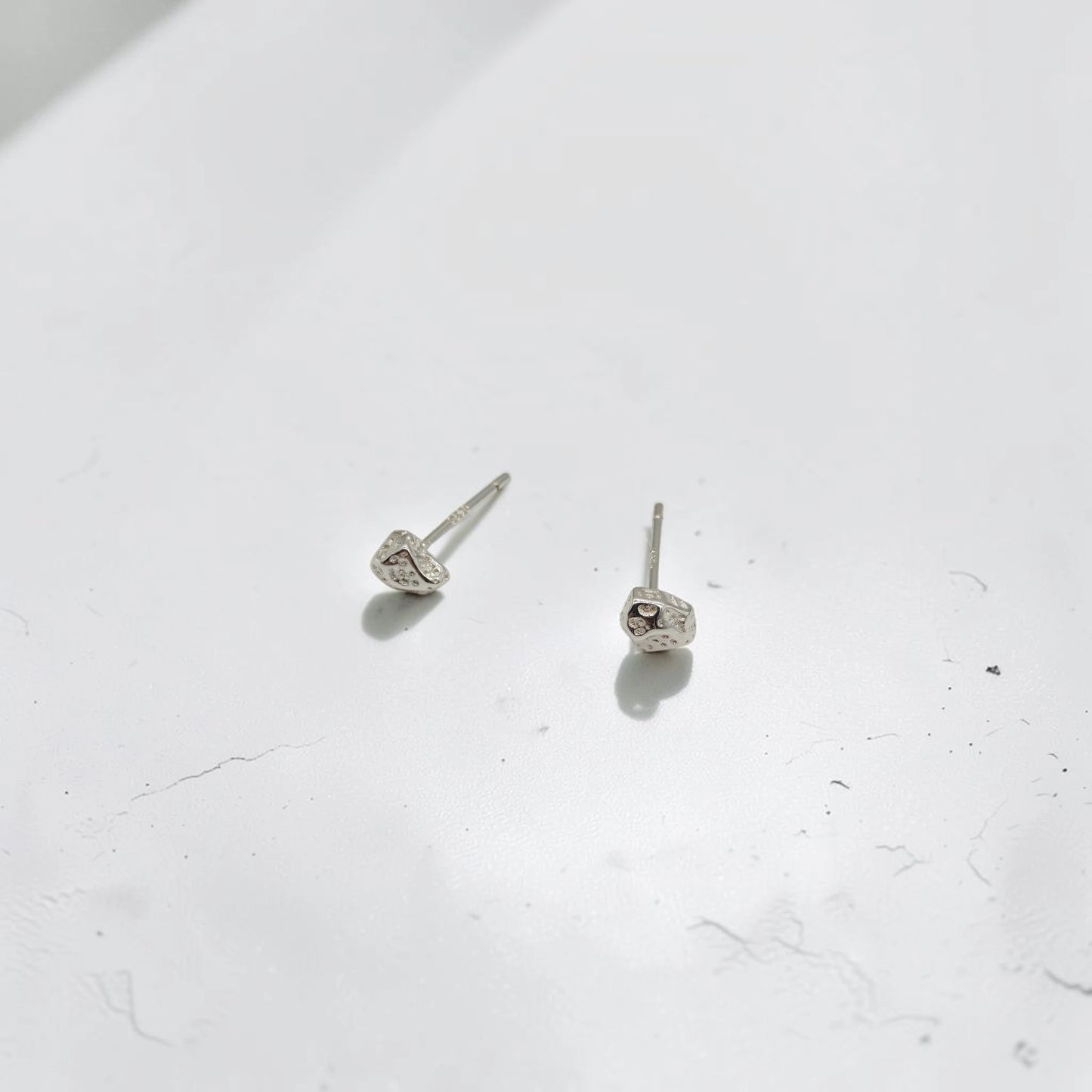 Molten Lava Stud Earrings