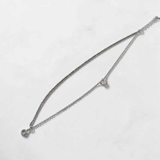 Luminous Double Layer Zircon Bracelet