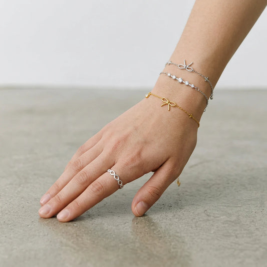 Dazzling Pavé Zirconia Row Bracelet