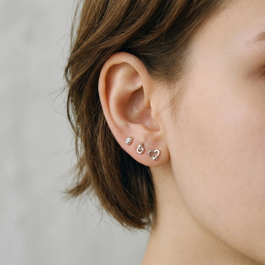 Chic Open Heart Earrings