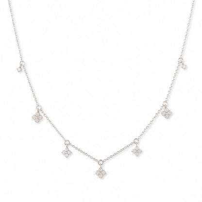 莫桑石星空鎖骨鍊