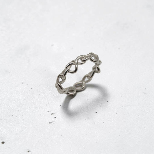 Intricate Heart Knot Ring