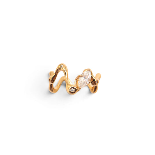 Life Waves - Petite Ring