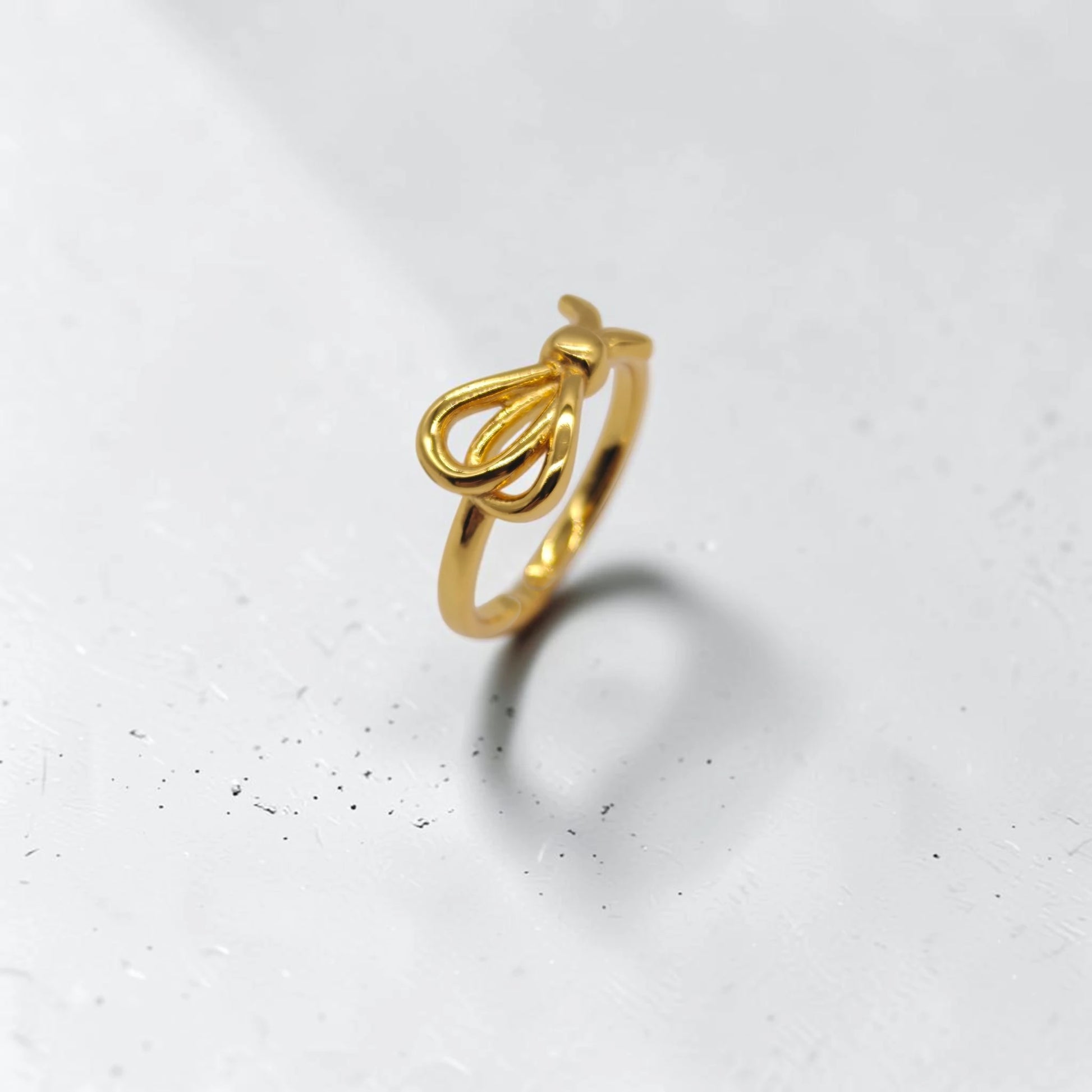 Delicate Bow Ring