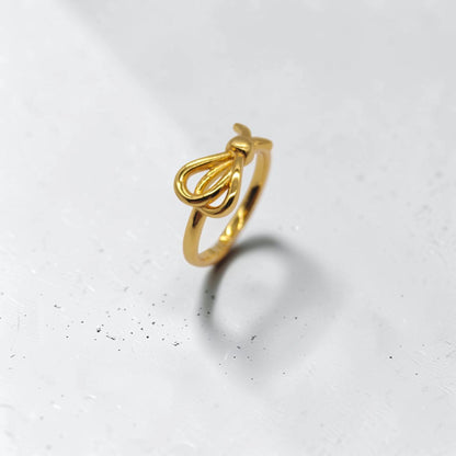 Delicate Bow Ring